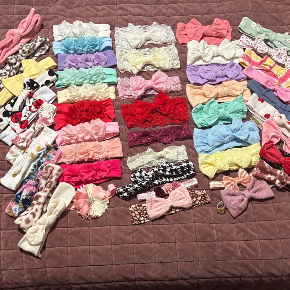 Colorful Kids Headband Set